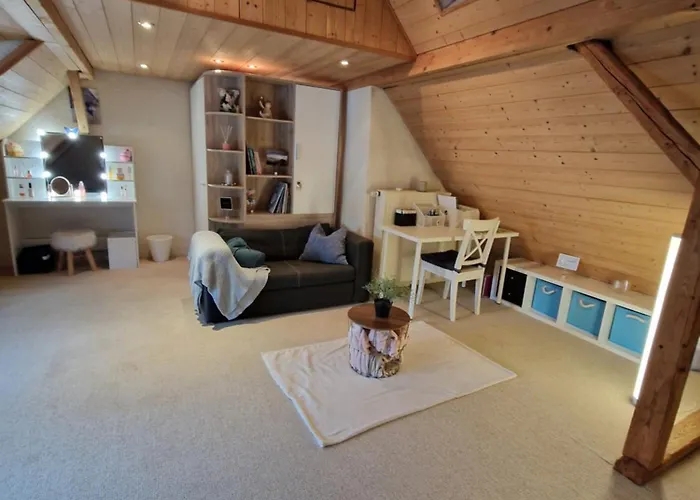 Casa de Férias Haus Fuchsbau, Familienzeit Und Fokus Im Gruenen