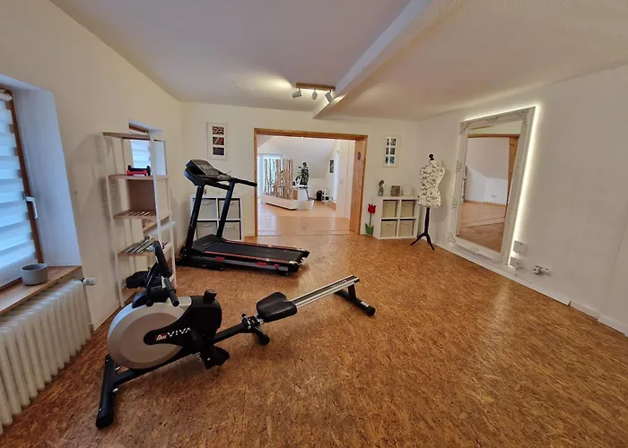 Casa de Férias Haus Fuchsbau, Familienzeit Und Fokus Im Gruenen